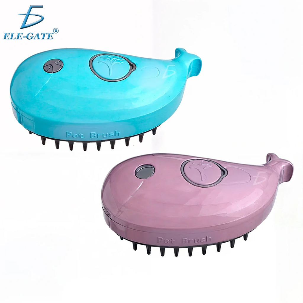 Battery-Powered Pet Grooming Brush
