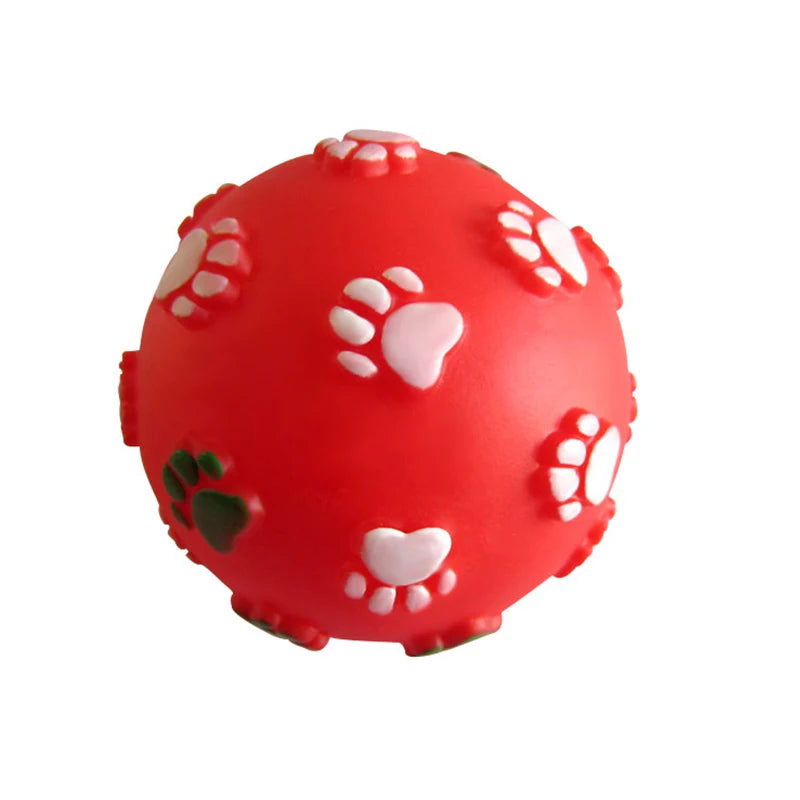 Rubber Dog Toy Ball