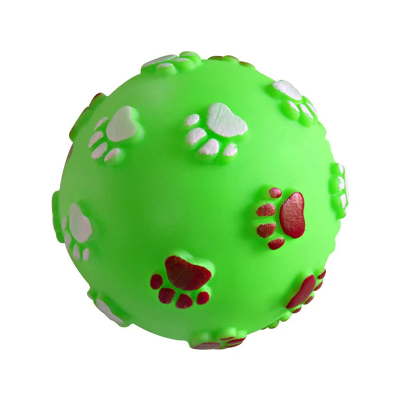 Rubber Dog Toy Ball