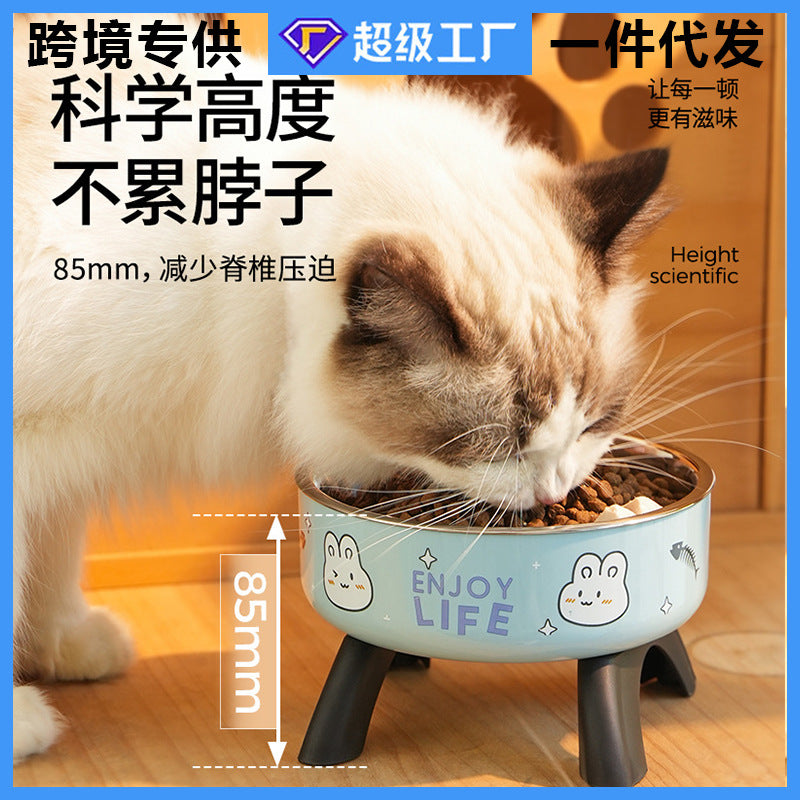Elevated Cat Bowl