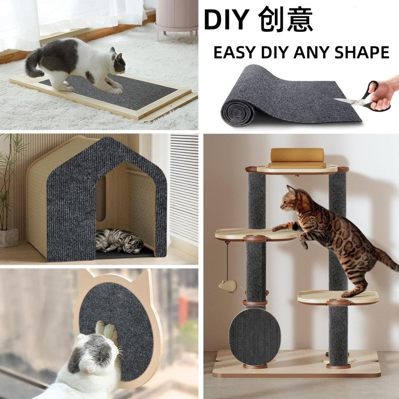 Trimmable Self-Adhesive Cat Scratching Mat