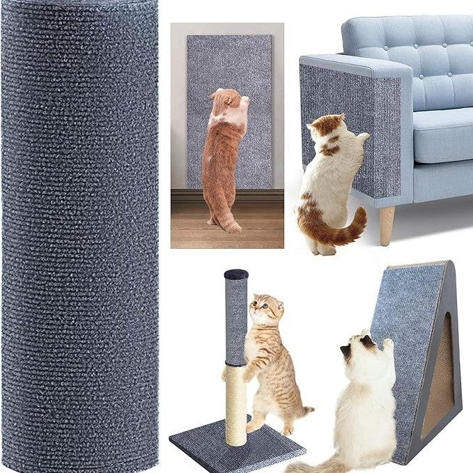 Trimmable Self-Adhesive Cat Scratching Mat