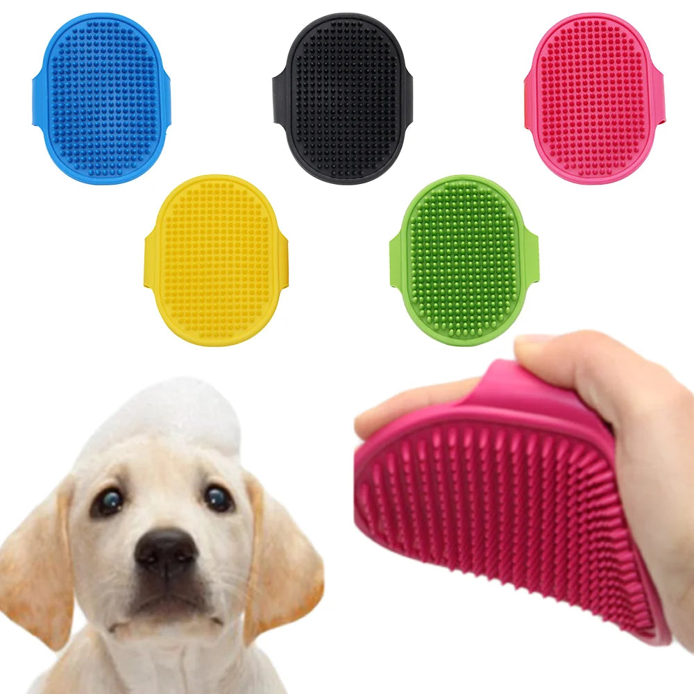 Pet Bath & Massage Grooming Brush