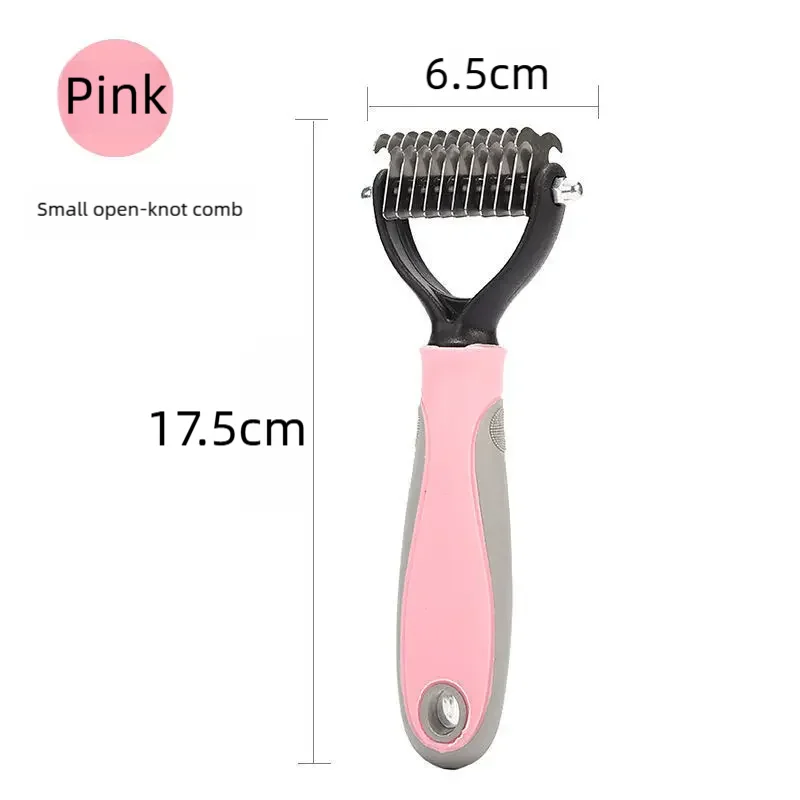 Double-Sided Pet Deshedding Brush