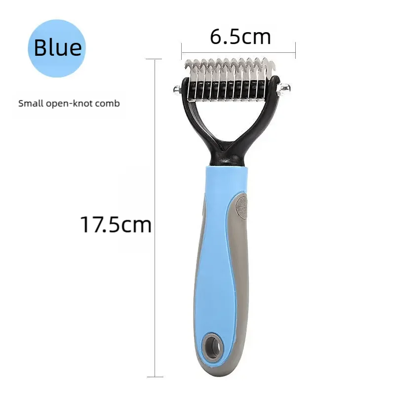 Double-Sided Pet Deshedding Brush