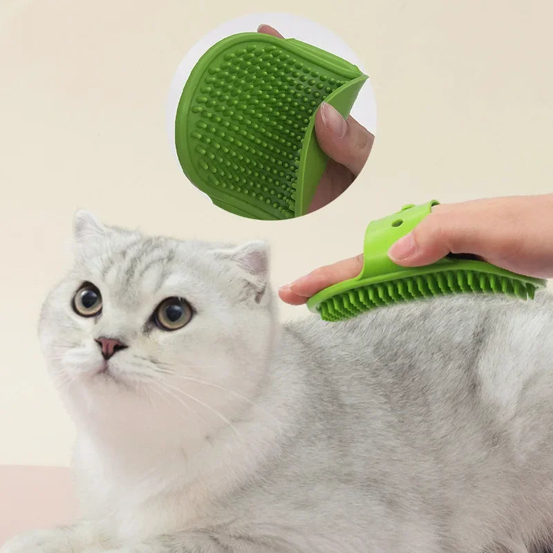 Pet Bath Massage Glove Brush
