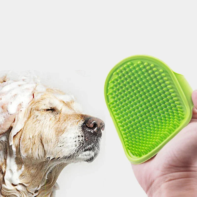 Pet Bath Massage Glove Brush